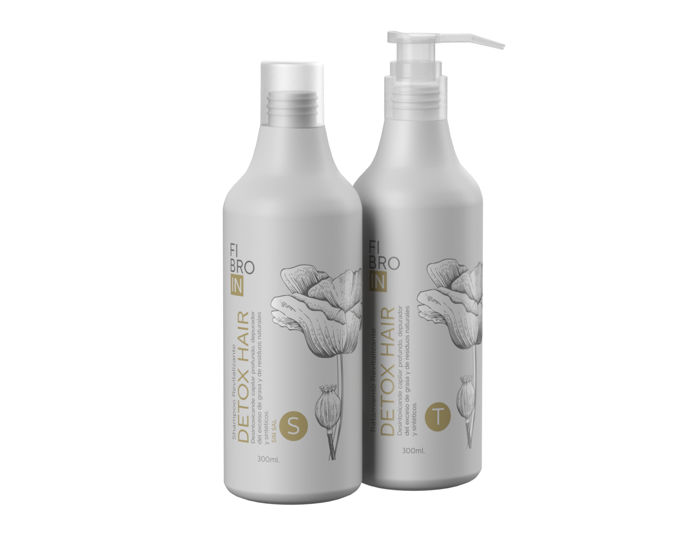 Shampoo + Tratameinto DETOX x 300 ml