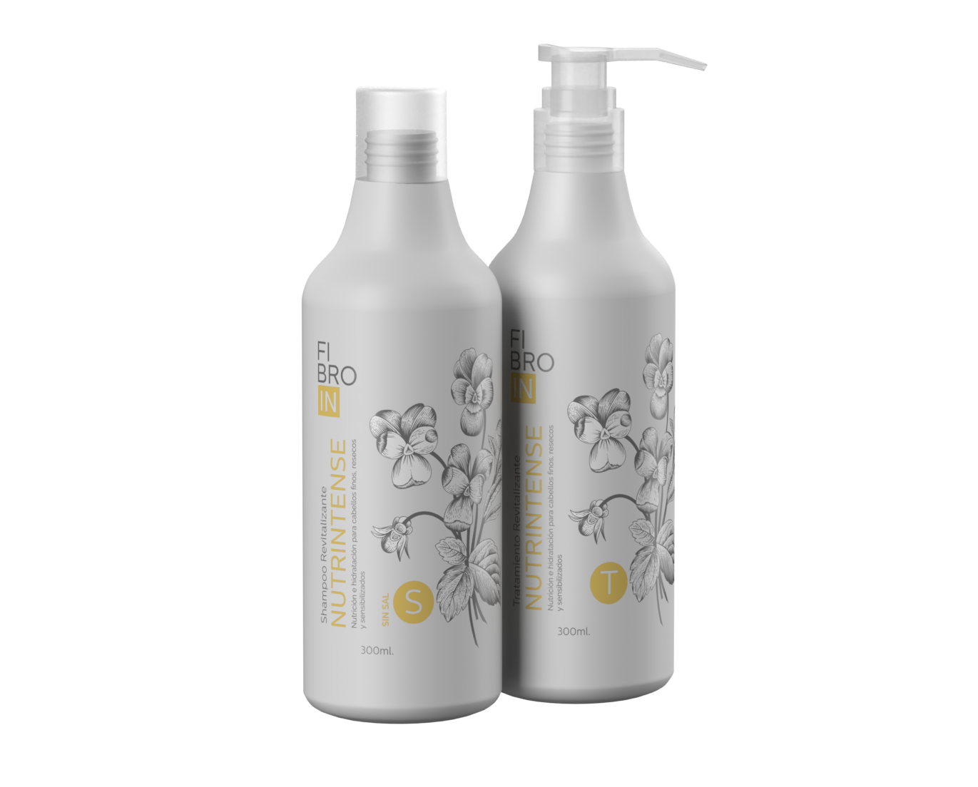 Shampoo + Tratamiento NUTRINTENSE x 300 ml